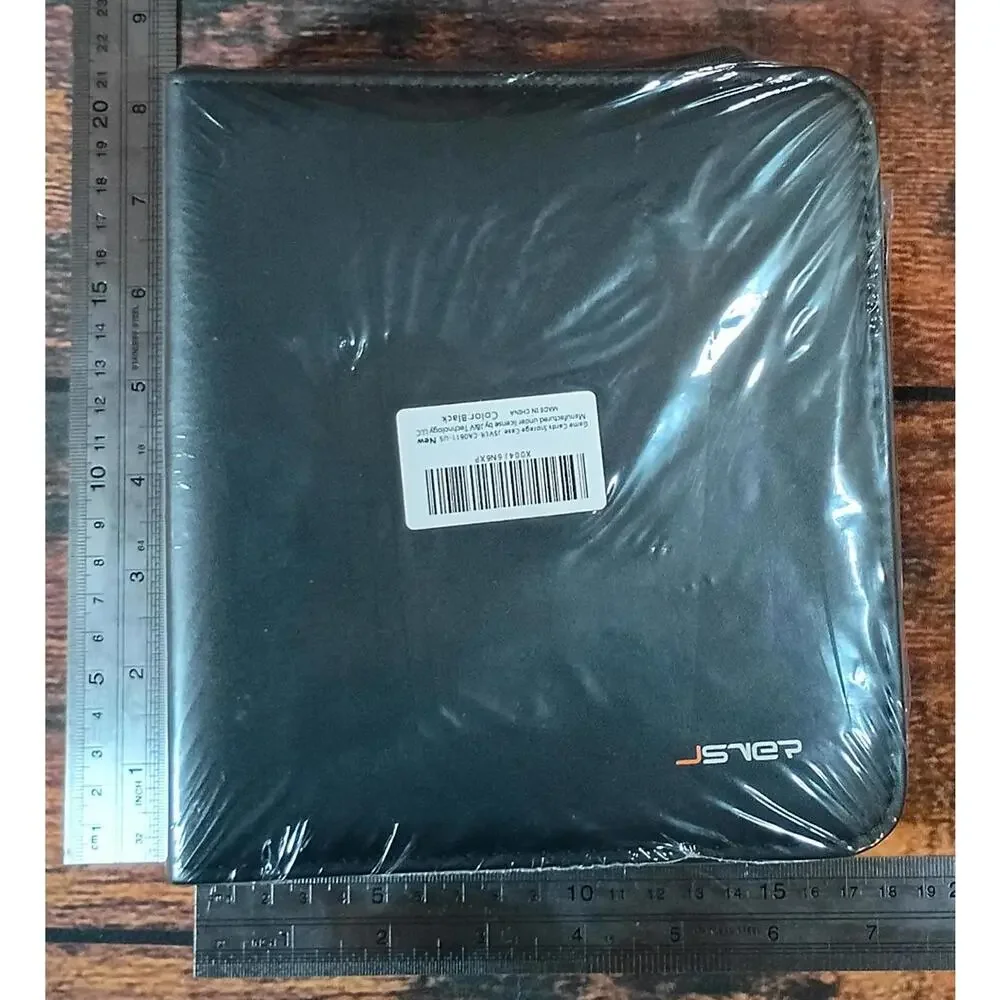 Jasver Black Game Card Storage‎ Case